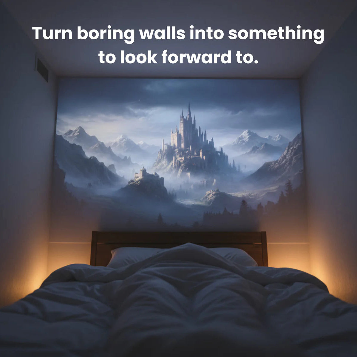 Smart Portable Projector + Free Netflix For 1 Year